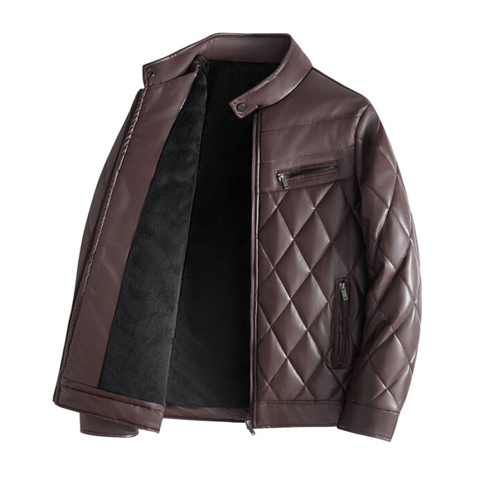 Men's Leather Jackets Thick Casual Men - Image 5