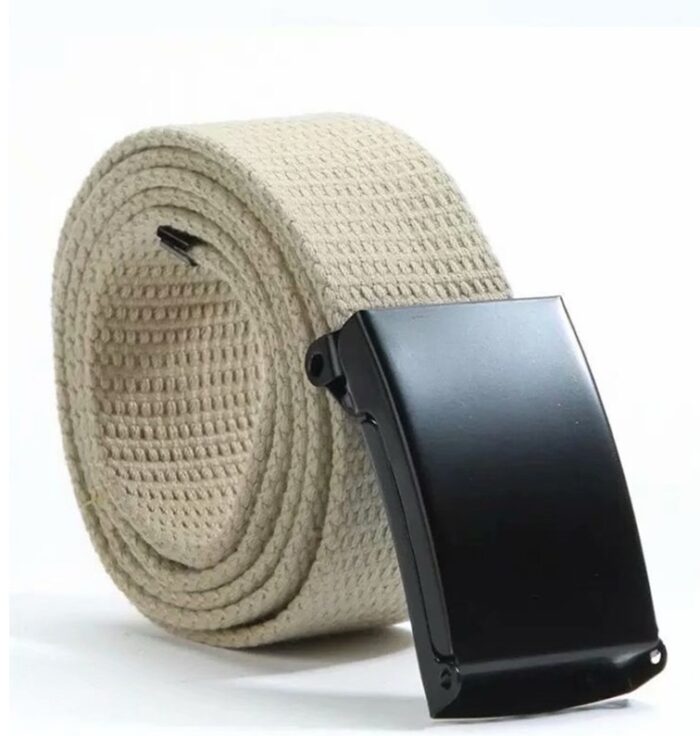 Candy-colored fashionable canvas belts for men and women - Image 5