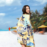 Quick-drying Bath Towel Swimming Towel Seaside Travel Beach Towel - Image 6
