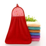 Coral Fleece Hand Towel Hanging Towel - Image 5