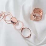 Heart Finger Ring Bracelet 2 in 1 Women Jewellery - Image 3