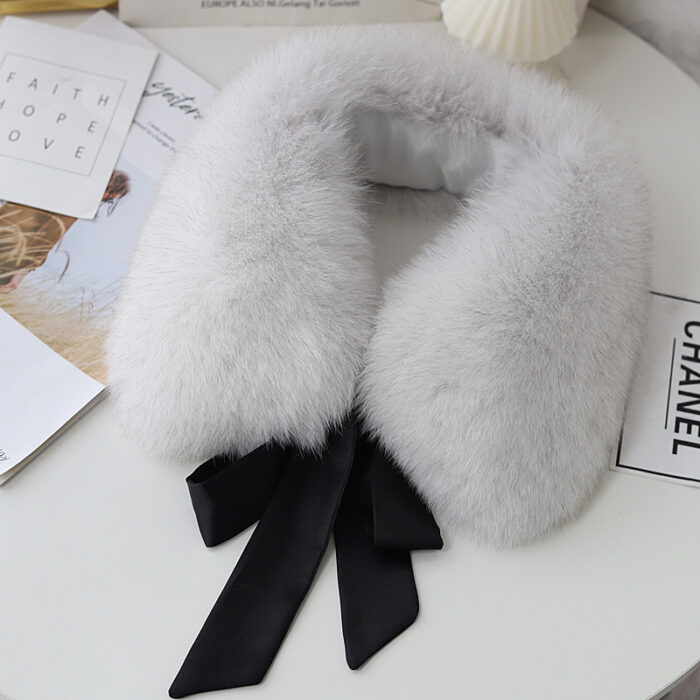 Ladies Winter Detachable Fur Collar - Image 5