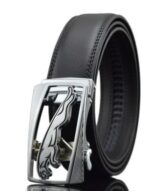 Men Automatic Buckle Leather Belts - Image 5