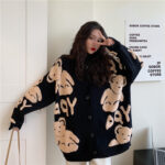 Ladies Fashion Winter Loose Lazy Top