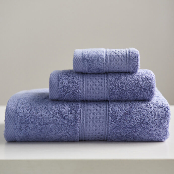 Minimalist Style Square Towel Towel Bath Towel Set Towel Pure Cotton - Image 4
