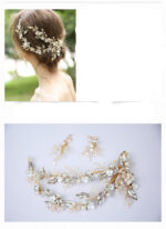 Bridal Wedding Jewelry Pearl Hair Clip - Image 2