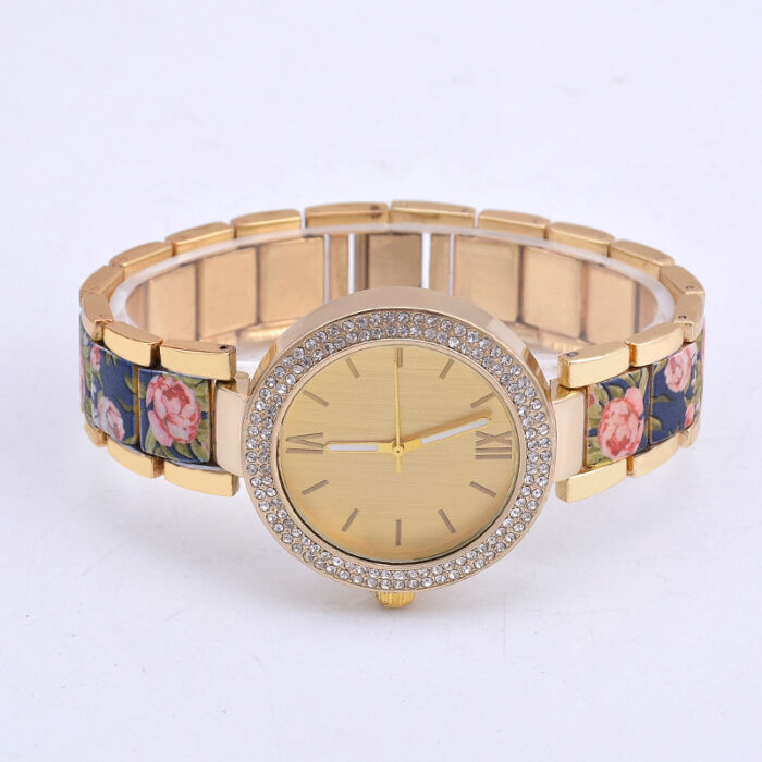 Fashion Printing Steel Watch Women - Image 1