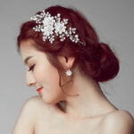 The Bride Wedding Headdress Flower Hair Accessories And Jewelry Manufacturers Wholesale Diamond Alloy Crown Bride - Image 4