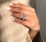 Wedding Ring Ladies Evening Party Jewelry - Image 2
