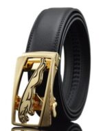 Men Automatic Buckle Leather Belts - Image 6
