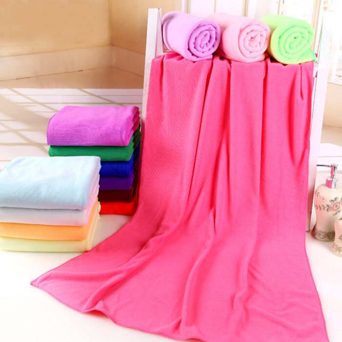Microfiber bath towel beach towel - Image 1