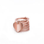Heart Finger Ring Bracelet 2 in 1 Women Jewellery - Image 4