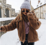 Winter Ladies Ladies Jackets Warm Jacket Tops Sweaters - Image 2