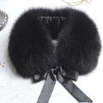 Ladies Winter Detachable Fur Collar - Image 3