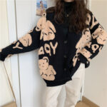 Ladies Fashion Winter Loose Lazy Top - Image 4