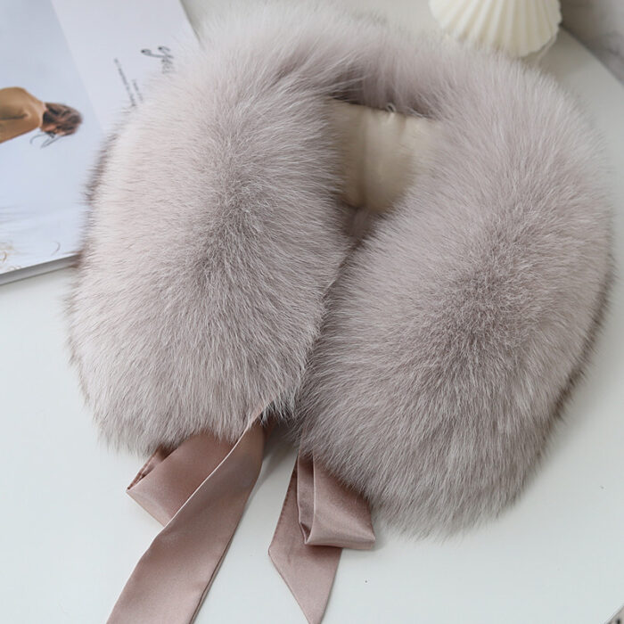 Ladies Winter Detachable Fur Collar - Image 9