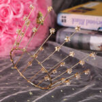 Bride Wedding Jewelry Handmade Star Crown - Image 2