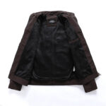 Men Fashion Pu Leather Jackets Coats - Image 3