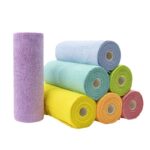 Kitchen Dish Towel Towel Roll Car Towel Hand-tearing Roll Rag - Image 2