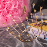 Bride Wedding Jewelry Handmade Star Crown - Image 4