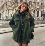 Winter Ladies Ladies Jackets Warm Jacket Tops Sweaters - Image 3