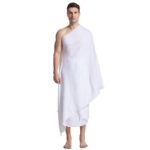 Towel Polyester White Embossed Beach Towel - Image 4