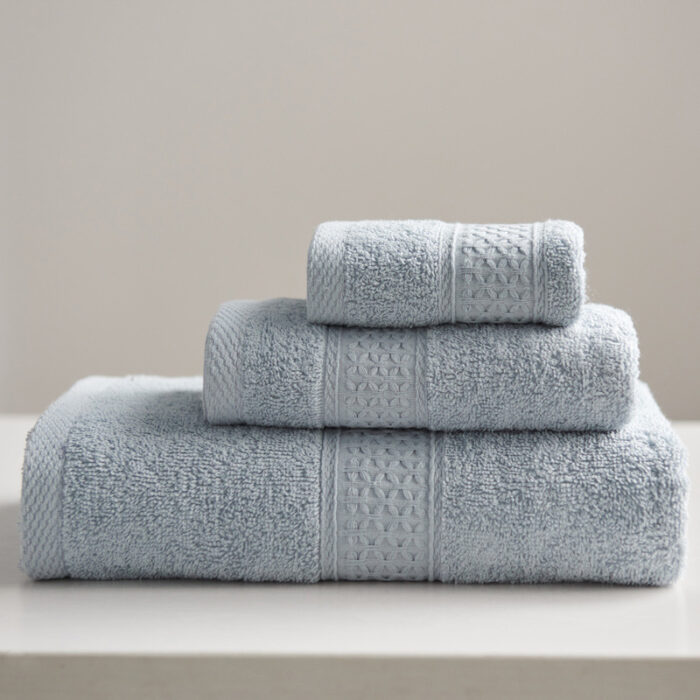Minimalist Style Square Towel Towel Bath Towel Set Towel Pure Cotton - Image 8