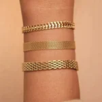 Minimalist Stainless Steel Bracelet Combo Set for Women – Waterproof & Tarnish Free Accessories