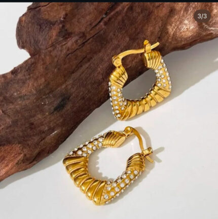 Minimalist Stainless Steel Earrings for Women – Waterproof & Tarnish Free