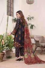 Saphron Prints Vol 2 Luxury Digital Printed 3-Piece Suit – SPV2-02 | Contemporary Women’s Wear