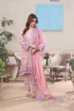 Saphron Prints Vol 2 Luxury Digital Printed 3-Piece Suit – SPV2-04 | Contemporary Women’s Wear