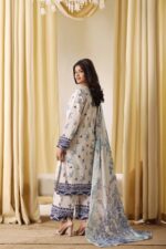 Saphron Urbane Embroidered 3-Piece Suit UEC-07 – Luxury Formal Wear for Women - Image 4