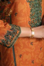 Saphron Urbane Embroidered 3-Piece Suit UEC-08 – Luxury Formal Wear for Women - Image 4