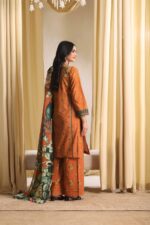 Saphron Urbane Embroidered 3-Piece Suit UEC-08 – Luxury Formal Wear for Women - Image 5