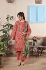 Saphron Prints Vol 2 Luxury Digital Printed 3-Piece Suit – SPV2-05 | Contemporary Women’s Wear