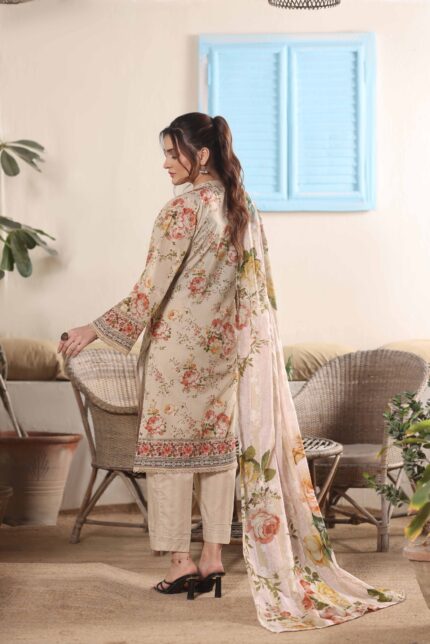 Saphron Prints Vol 2 Luxury Digital Printed 3-Piece Suit – SPV2-06 | Contemporary Women’s Wear