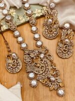 Elegant MOP Long Mala Necklace for Women – Designer Statement Jewelry - Image 2