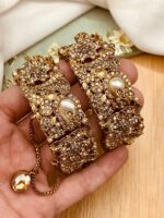 Elegant Turkish Bangle Set for Women – Fine Quality Designer Bangles - Image 3