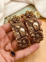 Turkish Designer Bangle Set for Women – Elegant Fine Quality Bangles - Image 4