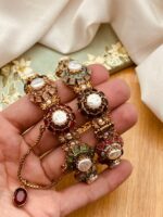 Zircon Bridal Jewelry Set for Women – Elegant Wedding Necklace Set - Image 6